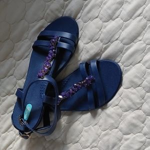 Navy Blue flates